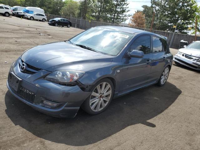JM1BK34L481160610 - 2008 MAZDA SPEED 3 GRAY photo 1