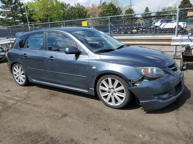 JM1BK34L481160610 - 2008 MAZDA SPEED 3 GRAY photo 4
