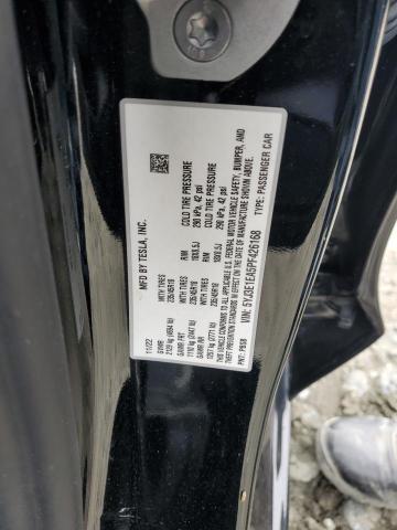 5YJ3E1EA5PF426168 - 2023 TESLA MODEL 3 BLACK photo 12