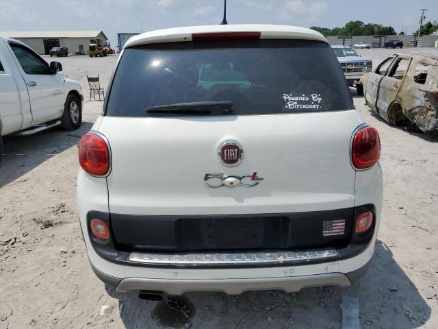 ZFBCFADH4EZ012885 - 2014 FIAT 500L TREKKING WHITE photo 6