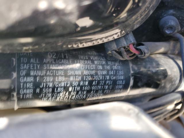 JKAEXEC14BDA76302 - 2011 KAWASAKI EX650 C 黑色 照片 9