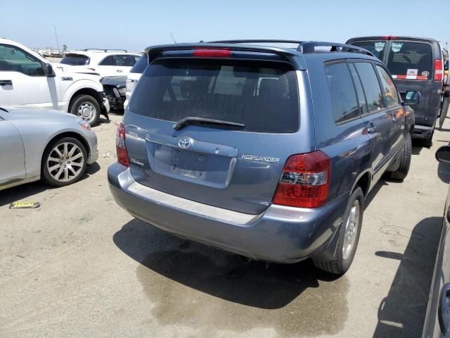 JTEEP21A170201772 - 2007 TOYOTA HIGHLANDER SPORT BLUE photo 3