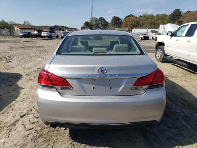 4T1BK3DB6BU428100 - 2011 TOYOTA AVALON BASE SILVER photo 6