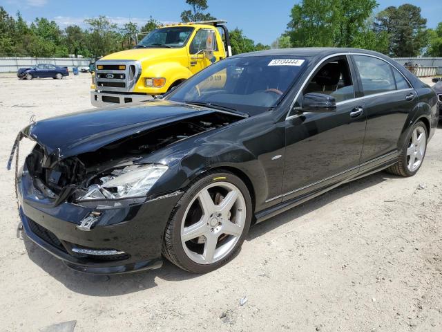 2012 MERCEDES-BENZ S 550, 