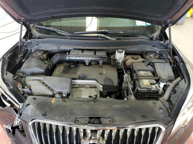 LRBFXDSA5HD006124 - 2017 BUICK ENVISION ESSENCE Մոխրագույն լուսանկար 12