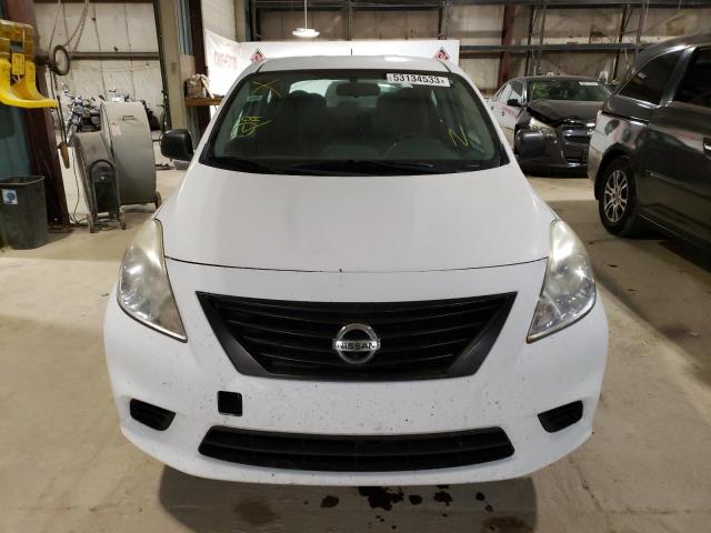 3N1CN7AP9DL840731 - 2013 NISSAN VERSA S WHITE photo 5