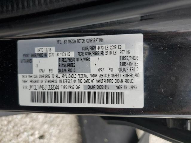 JM1GL1VM8J1332044 - 2018 MAZDA 6 TOURING BLACK photo 13