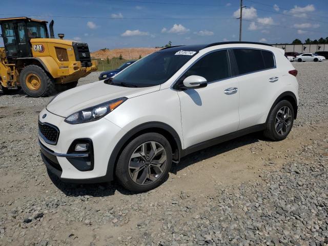 KNDPN3AC3M7927985 - 2021 KIA SPORTAGE EX WHITE photo 1