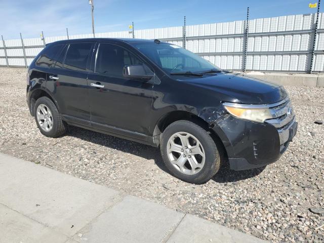 2FMDK4JC5BBA78895 - 2011 FORD EDGE SEL BLACK photo 4