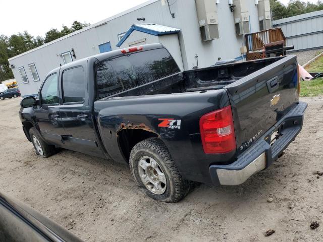 2GCEK13M171677903 - 2007 CHEVROLET SILVERADO K1500 CREW CAB BLACK photo 2