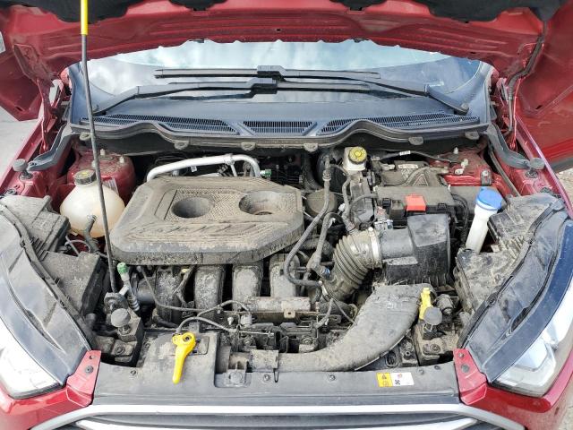 MAJ6S3GL4LC317276 - 2020 FORD ECOSPORT SE RED photo 12