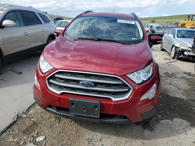 MAJ6S3GL4LC317276 - 2020 FORD ECOSPORT SE RED photo 5