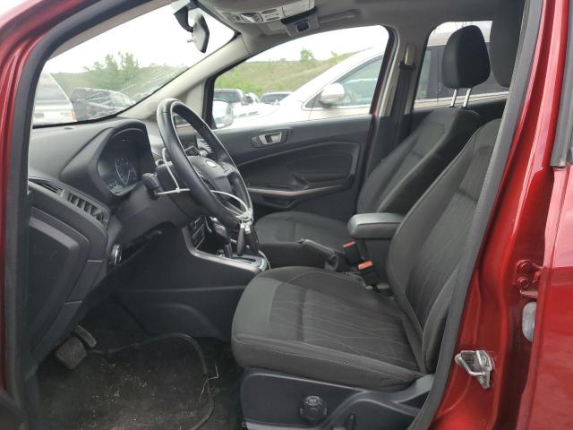 MAJ6S3GL4LC317276 - 2020 FORD ECOSPORT SE RED photo 7