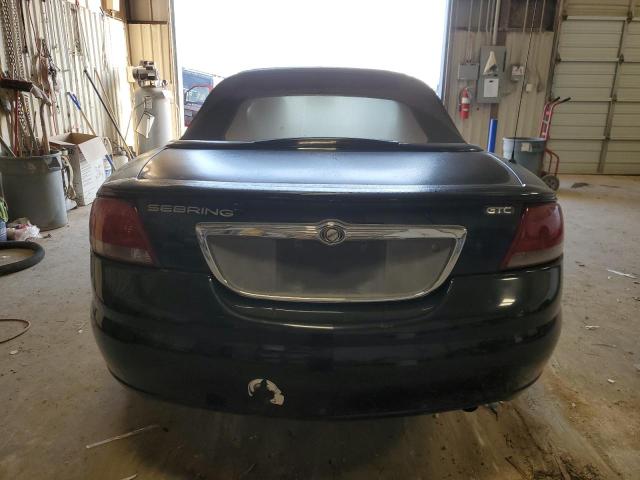 1C3EL75R94N197910 - 2004 CHRYSLER SEBRING GTC BLACK photo 6