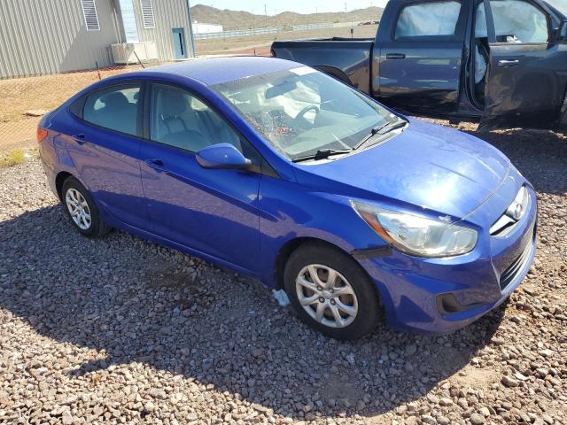 KMHCT4AE5DU499250 - 2013 HYUNDAI ACCENT GLS BLUE photo 4