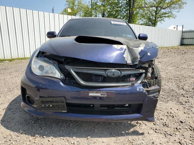 JF1GR8H62DL806170 - 2013 SUBARU IMPREZA WRX STI BLUE photo 5