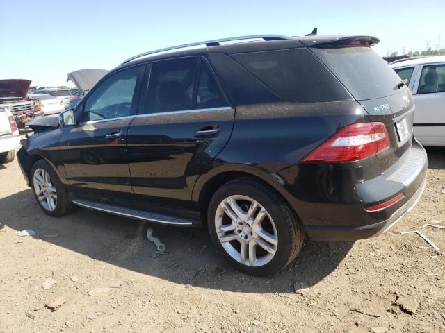 4JGDA5HB5DA113827 - 2013 MERCEDES-BENZ ML 350 4MATIC BLACK photo 2