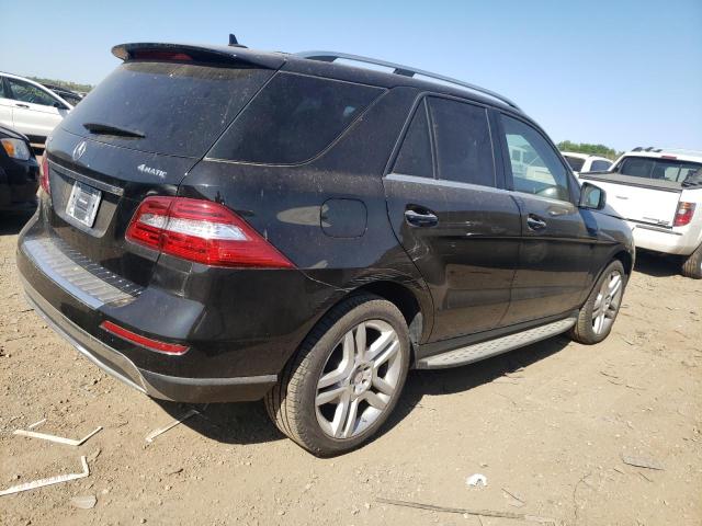 4JGDA5HB5DA113827 - 2013 MERCEDES-BENZ ML 350 4MATIC BLACK photo 3