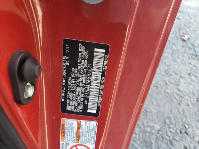 JF1ZNAA19E8705626 - 2014 TOYOTA SCION FR-S 红色 照片 12