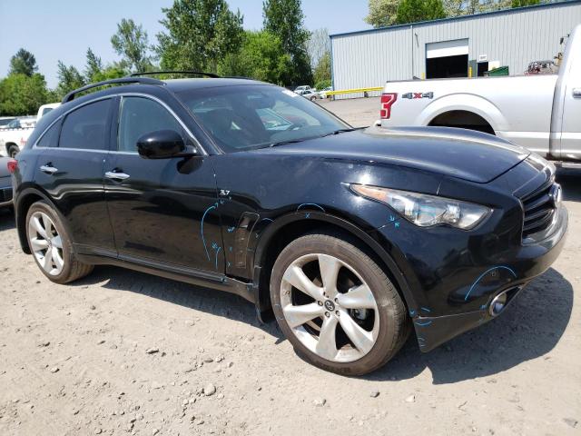 JN8CS1MW7FM482001 - 2015 INFINITI QX70 BLACK photo 4