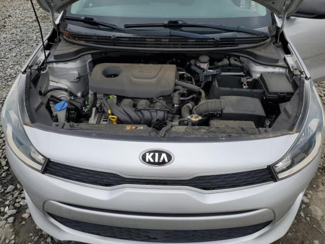 3KPA24AB2JE048534 - 2018 KIA RIO LX SILVER photo 11