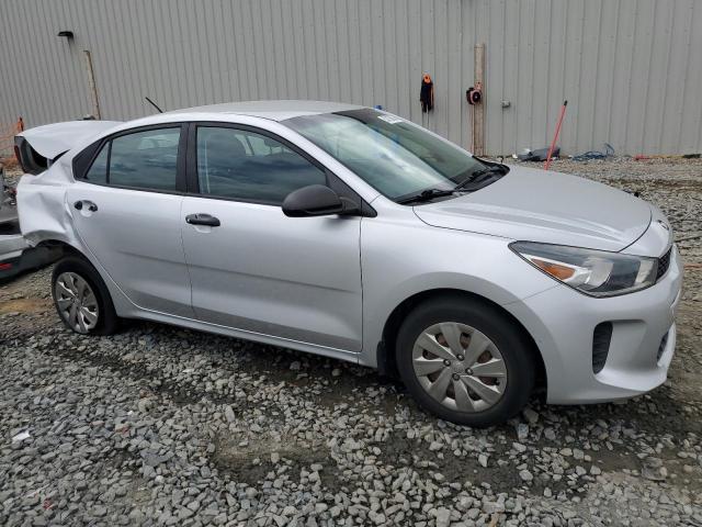 3KPA24AB2JE048534 - 2018 KIA RIO LX SILVER photo 4