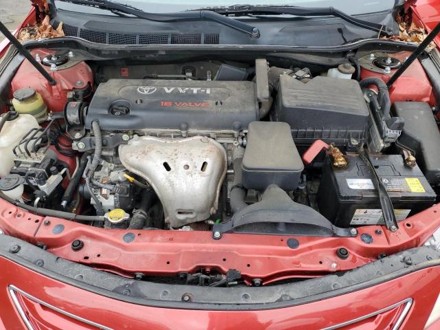 4T4BE46KX9R049188 - 2009 TOYOTA CAMRY BASE RED photo 11