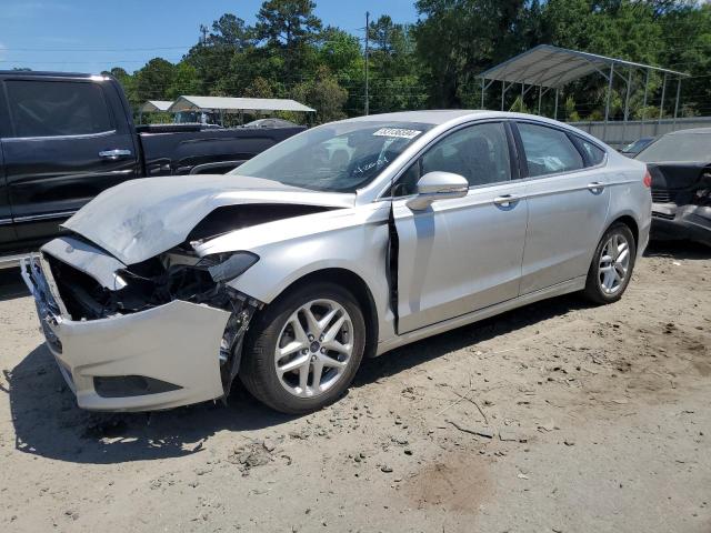 3FA6P0HD3ER130512 - 2014 FORD FUSION SE SILVER photo 1