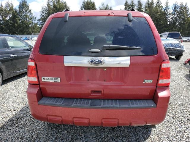 1FMCU9EG3BKC23888 - 2011 FORD ESCAPE LIMITED BURGUNDY photo 6