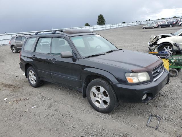 JF1SG656X3H709759 - 2003 SUBARU FORESTER 2.5XS შავი ფოტო 4