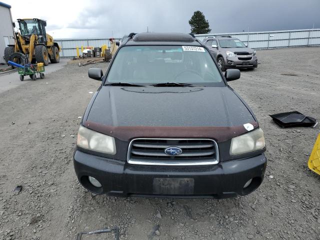 JF1SG656X3H709759 - 2003 SUBARU FORESTER 2.5XS BLACK photo 5