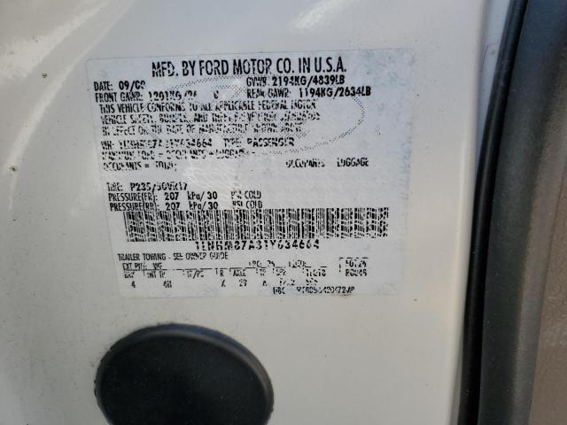 1LNHM87A31Y634664 - 2001 LINCOLN LS 白色 照片 12