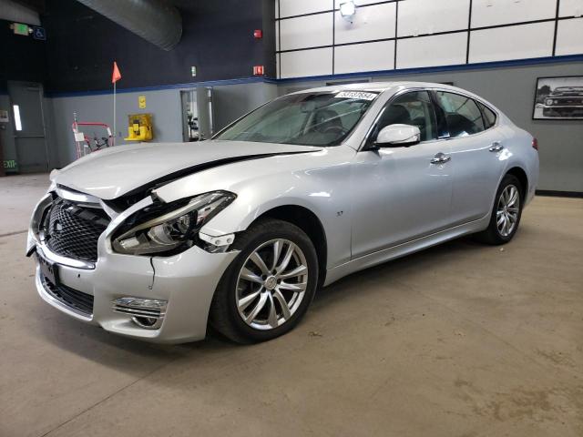 JN1BY1AR7KM585064 - 2019 INFINITI Q70 3.7 LUXE SILVER photo 1