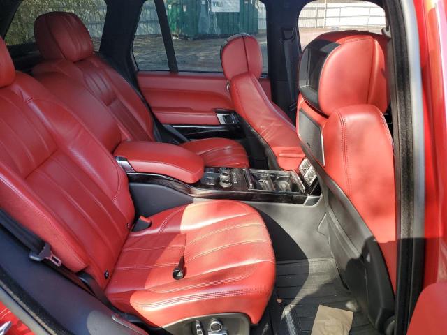 SALGV2EF5GA254342 - 2016 LAND ROVER RANGE ROVE AUTOBIOGRAPHY MAROON photo 11