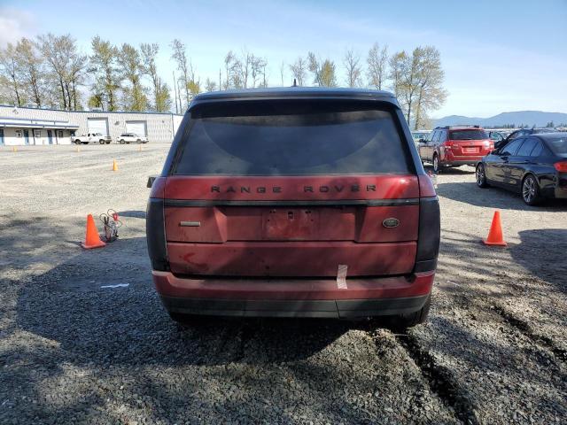 SALGV2EF5GA254342 - 2016 LAND ROVER RANGE ROVE AUTOBIOGRAPHY MAROON photo 6