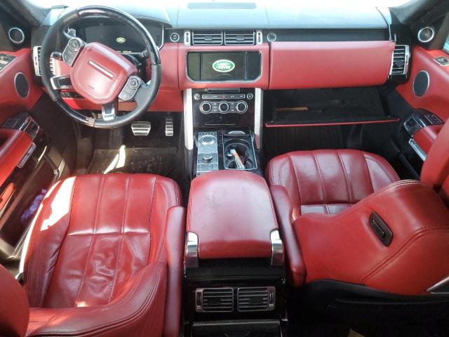 SALGV2EF5GA254342 - 2016 LAND ROVER RANGE ROVE AUTOBIOGRAPHY MAROON photo 8