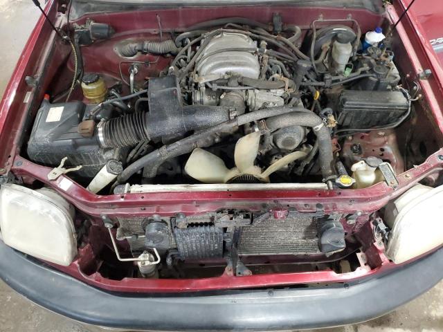 5TBBT44101S128868 - 2001 TOYOTA TUNDRA ACCESS CAB მუქწითელი ფოტო 11