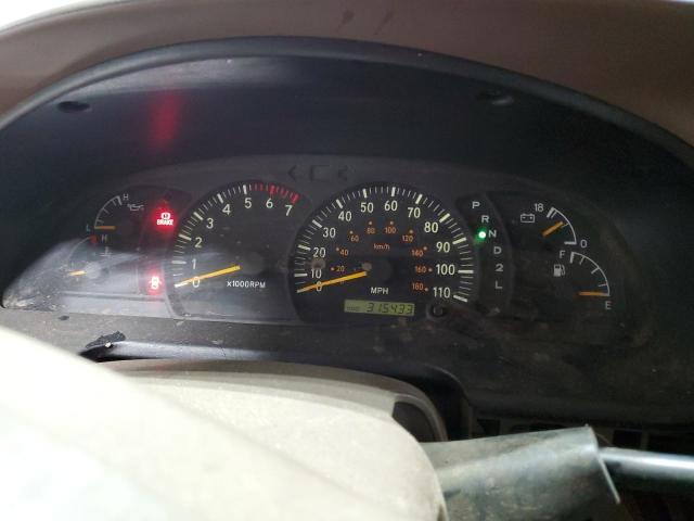 5TBBT44101S128868 - 2001 TOYOTA TUNDRA ACCESS CAB მუქწითელი ფოტო 9