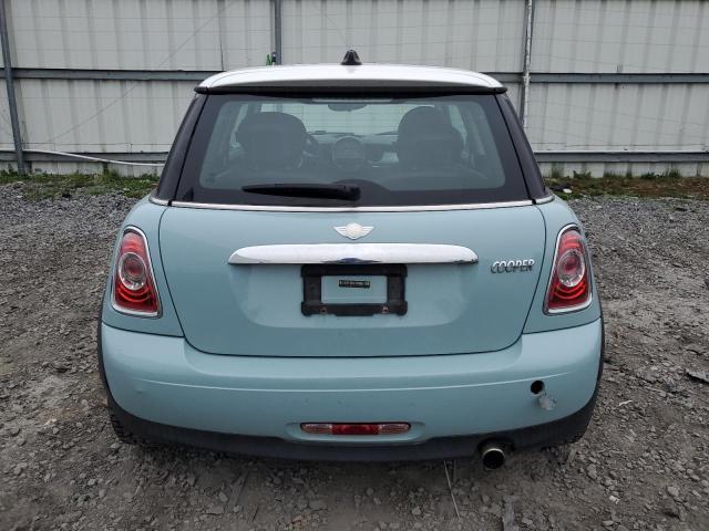 WMWSU3C58DT544480 - 2013 MINI COOPER BLUE photo 6