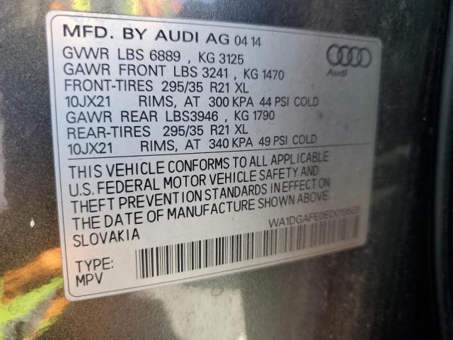 WA1DGAFE0ED019583 - 2014 AUDI Q7 PRESTIGE SILVER photo 13