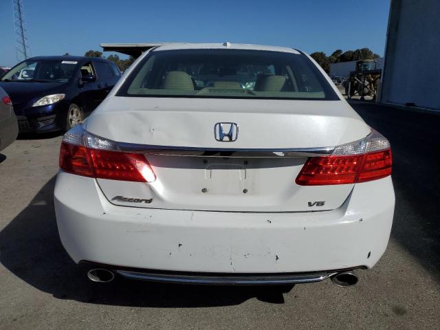 1HGCR3F94EA031006 - 2014 HONDA ACCORD TOURING WHITE photo 6