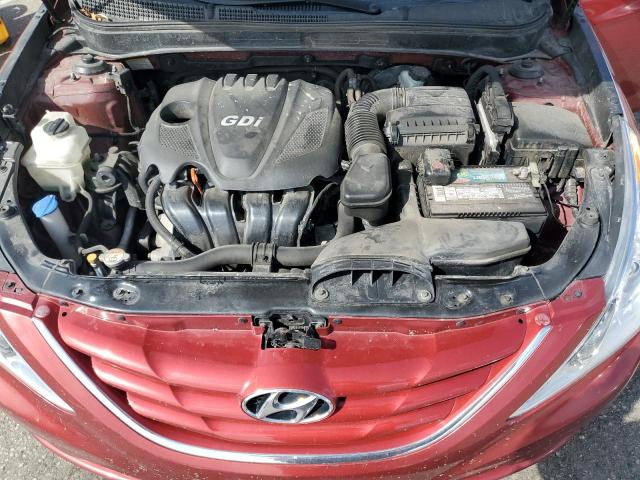 5NPEB4ACXDH796037 - 2013 HYUNDAI SONATA GLS BURGUNDY photo 11