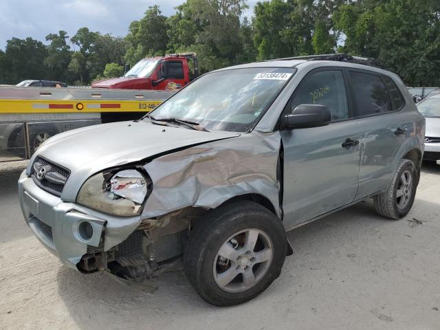 KM8JM12B26U251001 - 2006 HYUNDAI TUCSON GL BLUE photo 1