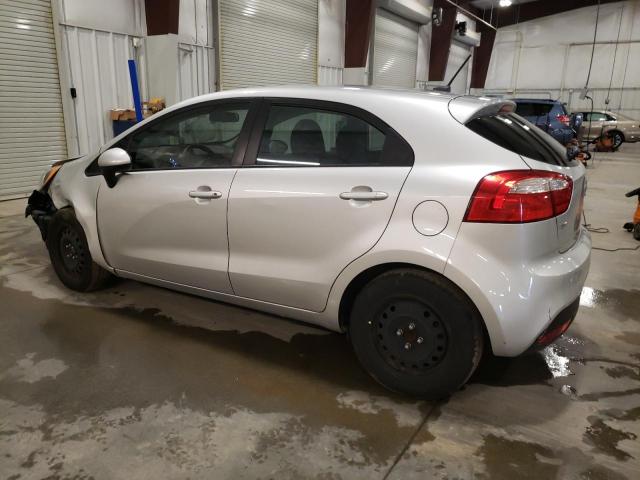 KNADM5A30D6101258 - 2013 KIA RIO LX SILVER photo 2