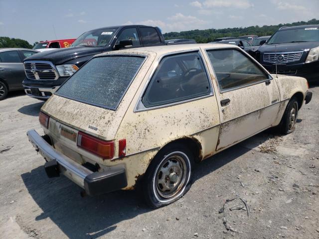 JB3BE3421BU404199 - 1981 DODGE COLT YELLOW photo 3