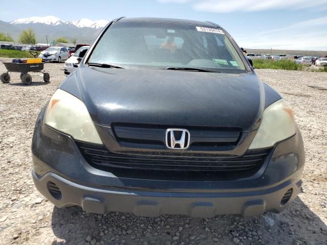 3CZRE38379G702280 - 2009 HONDA CR-V LX BLACK photo 5