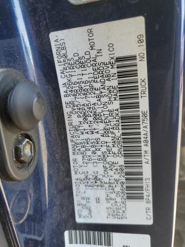 3TMJU62N86M012908 - 2006 TOYOTA TACOMA DOUBLE CAB PRERUNNER BLUE photo 13