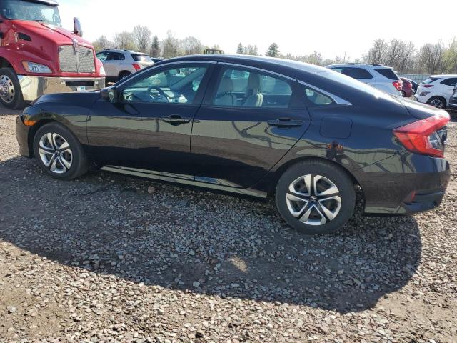 2HGFC2F57HH542690 - 2017 HONDA CIVIC LX BLACK photo 2