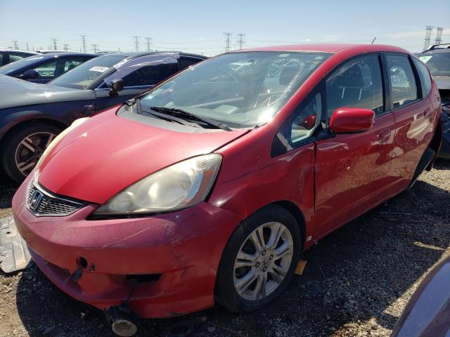 JHMGE8H4XAC040381 - 2010 HONDA FIT SPORT RED photo 1