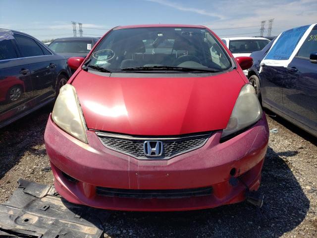 JHMGE8H4XAC040381 - 2010 HONDA FIT SPORT RED photo 5